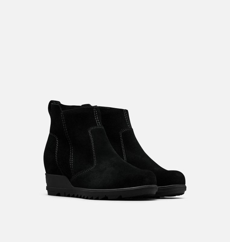 Sorel Dam Wedges Svarta - Evie™ Bootie - DJR-397586